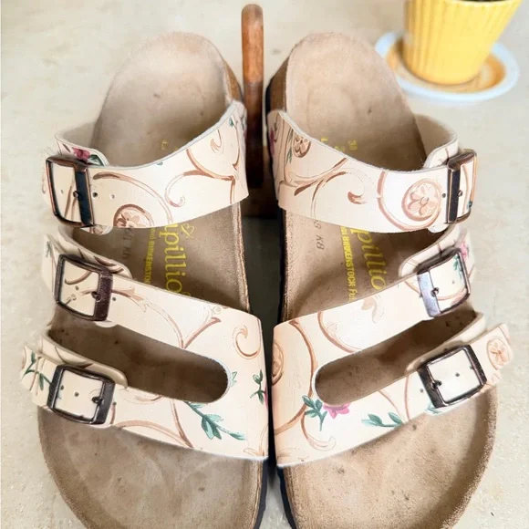 Papillio Floral Triple Strap Sandals - Picture 5 of 5